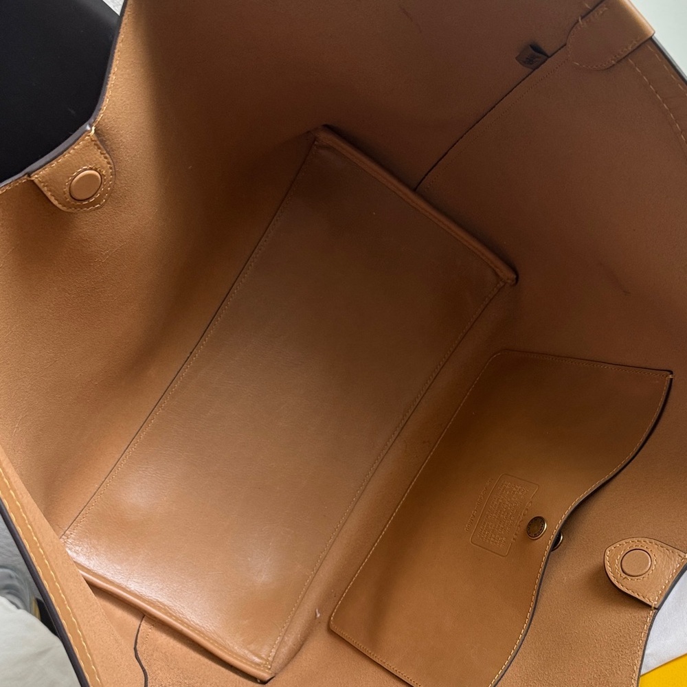 Coach Gramercy Leather Tote Bag in Maple - Picture 5 of 6